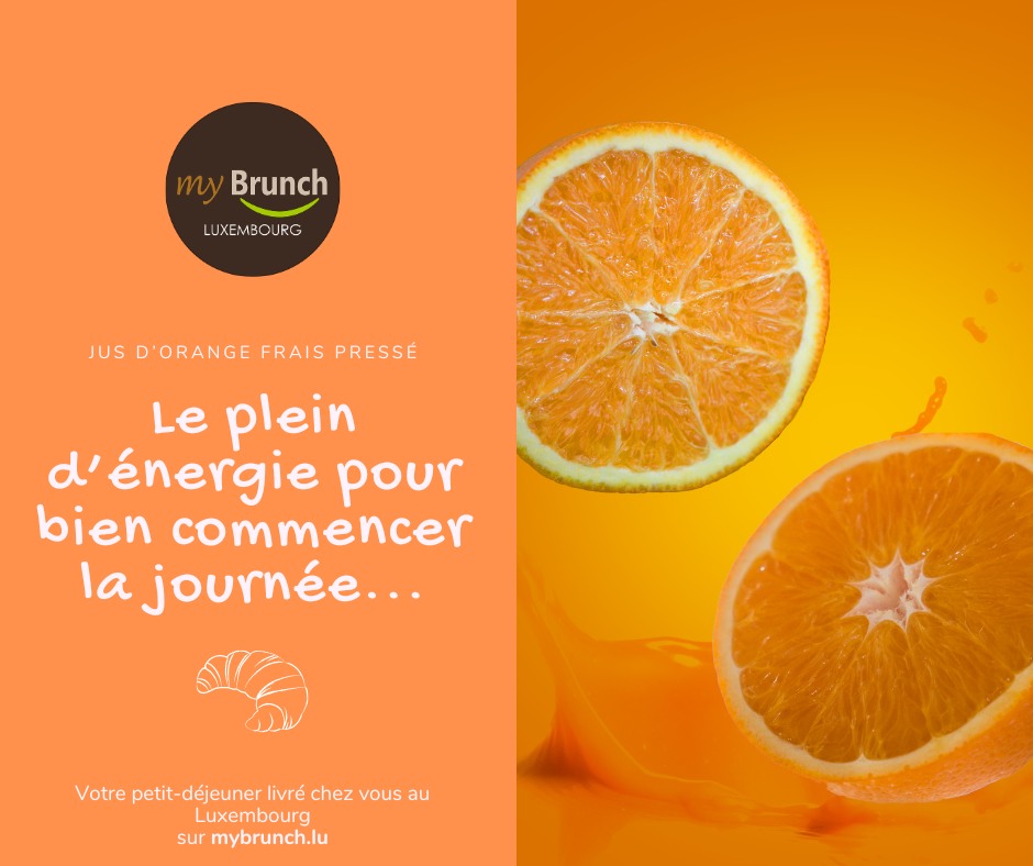 🍊MyBrunch : Faites vous livrer votre petit-déjeuner 🥐 ou brunch au Luxembourg. Un jus d'orange frais pressé pour faire le plein d'énergie ⚡ et bien commencer la journée https://mybrunch.lu
#BreakfastDelivery #breakfastdelivery #myluxembourg #luxembourgfood