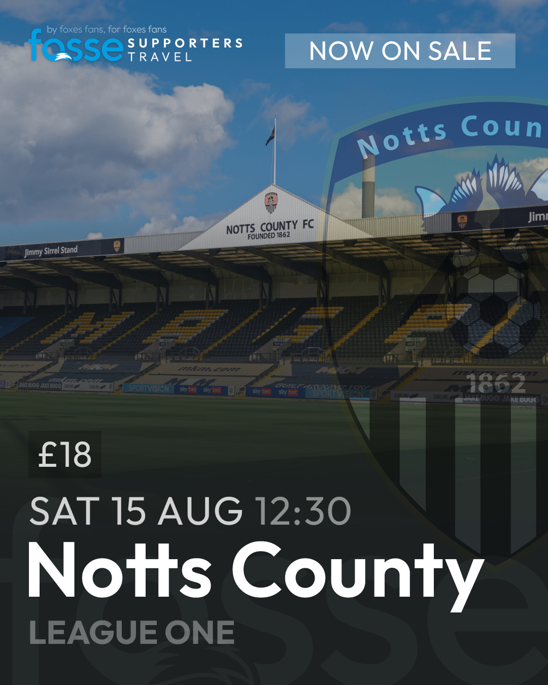 🦊 THE NEW SEASON IS HERE! FIRST AWAY DAY! 🚍⚽️ The wait is finally over! We are hitting the road for the very first game…