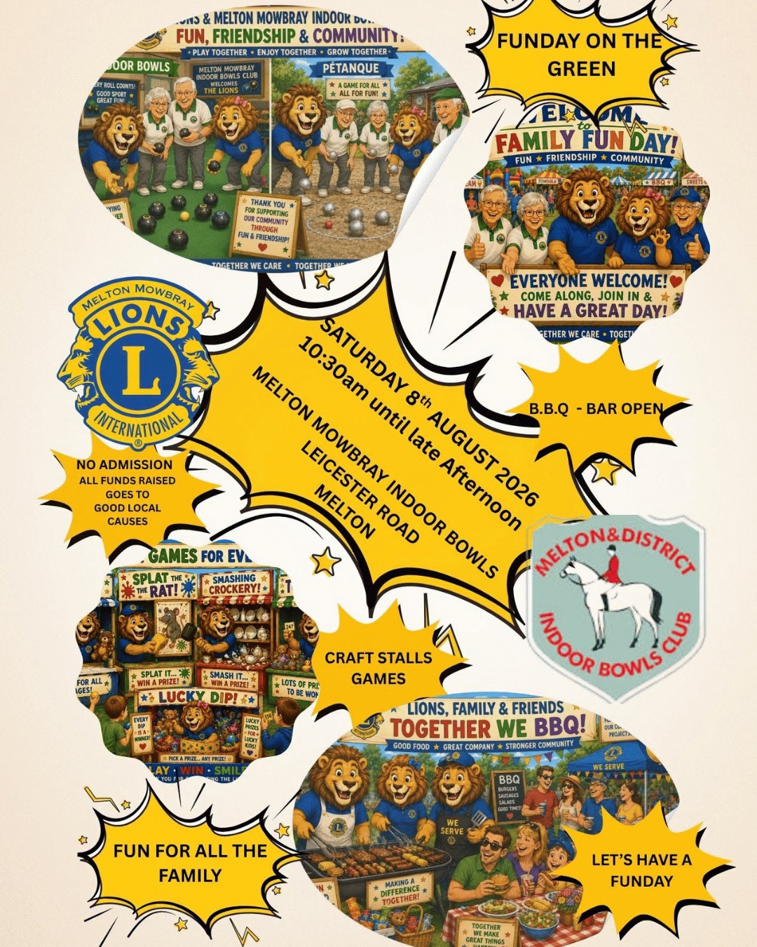 🌻🎬🎺 Summer in Melton is looking busy!
Pick sunflowers, enjoy cinema under the stars, explore a photography exhibition, taste local cider, catch live music at the bandstand, join the Melton Lions Fun Day, or head to Bike Night on King Street.
There’s something for everyone this weekend.
🌻 PYO Sunflowers at Grange Farm, Somerby, LE14 2PP
#DiscoverMelton #MeltonMowbray #visitleicester #WhatsOnMelton