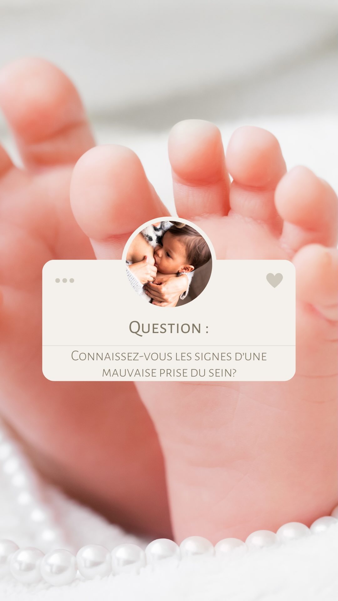 Les signes d’une mauvaises prise 🤔
Dans le vidéo, on voit une mauvaise prise du sein. On peut aussi voir que la bouche est très peu ouverte et que la succion est rapide et continue au lieu d’être lente et profonde 🧐
👉 Selon vous, comment pourrions nous corriger cette prise?
#mauvaiseprisedusein #prisedusein #mamansentrepreneurs #ibclc #consultantelactation #allaitement #soutienallaitement #ressourceallaitement #iblce #crevasses #blessuresmamelons #faibleprisedepoids