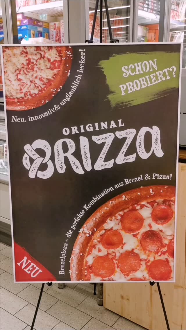 Einen wunderschönen guten Morgen aus dem Kaufland Aschaffenburg!
Endlich findet ihre unsere original Brizza Brezelpizza in vier spannenden und superleckeren Sorten im Einzelhandel, für Zuhause!!!
Wir sind heute und morgen für euch im Kaufland Aschaffenburg! Schaut vorbei und probiert unsere köstliche Brezelschönheit direkt vor Ort!
#brezelpizza #brizza #kaufland #aschaffenburg #originalbrezelpizza #laugengebäck #verkostung