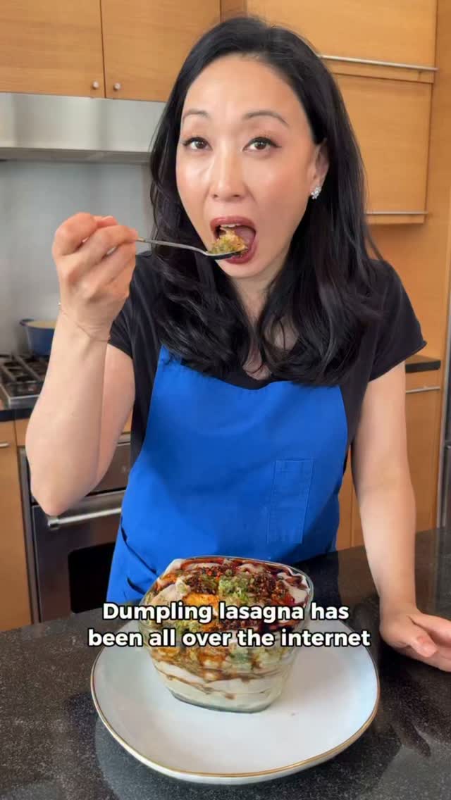 Welcome back to the K-Viral Kitchen — today we’re making dumpling lasagna. 🍤
You’ve probably already seen this one all over your feed — the viral trend of layering dumpling filling with wonton wrappers instead of folding each one by hand, steamed straight in a dish. Most versions blowing up right now are pork, but you know me: I couldn’t resist giving it a seafood spin.
Each layer tucks in a juicy shrimp-and-broccoli filling, then steams into something so silky and spoonable — tender, slippery wrappers, sweet succulent shrimp, spicy chili crisp drizzled on top, and all the coziness of a dish you want to disappear into.
🍝 Random fact: “lasagna” isn’t even originally Italian. The name traces back to laganon, an ancient Greek dish of thin dough sheets that predates Italy claiming it by over 2,000 years.
So really, we’re just the latest in a very long line of people reinventing lasagna — this time, giving it an Asian twist, one shrimp-forward layer at a time. Cozy, elegant, ridiculously satisfying. ✨
#italianfood #kfood #cheflife #lasagna Welcome back to the K-Viral Kitchen — today we’re making dumpling lasagna. 🍤
You’ve probably already seen this one all over your feed — the viral trend of layering dumpling filling with wonton wrappers instead of folding each one by hand, steamed straight in a dish. Most versions blowing up right now are pork, but you know me: I couldn’t resist giving it a seafood spin.
Each layer tucks in a juicy shrimp-and-broccoli filling, then steams into something so silky and spoonable — tender, slippery wrappers, sweet succulent shrimp, spicy chili crisp drizzled on top, and all the coziness of a dish you want to disappear into.
🍝 Random fact: “lasagna” isn’t even originally Italian. The name traces back to laganon, an ancient Greek dish of thin dough sheets that predates Italy claiming it by over 2,000 years.
So really, we’re just the latest in a very long line of people reinventing lasagna — this time, giving it an Asian twist, one shrimp-forward layer at a time. Cozy, elegant, ridiculously satisfying. ✨
#italianfood #kfood #cheflife #lasagna