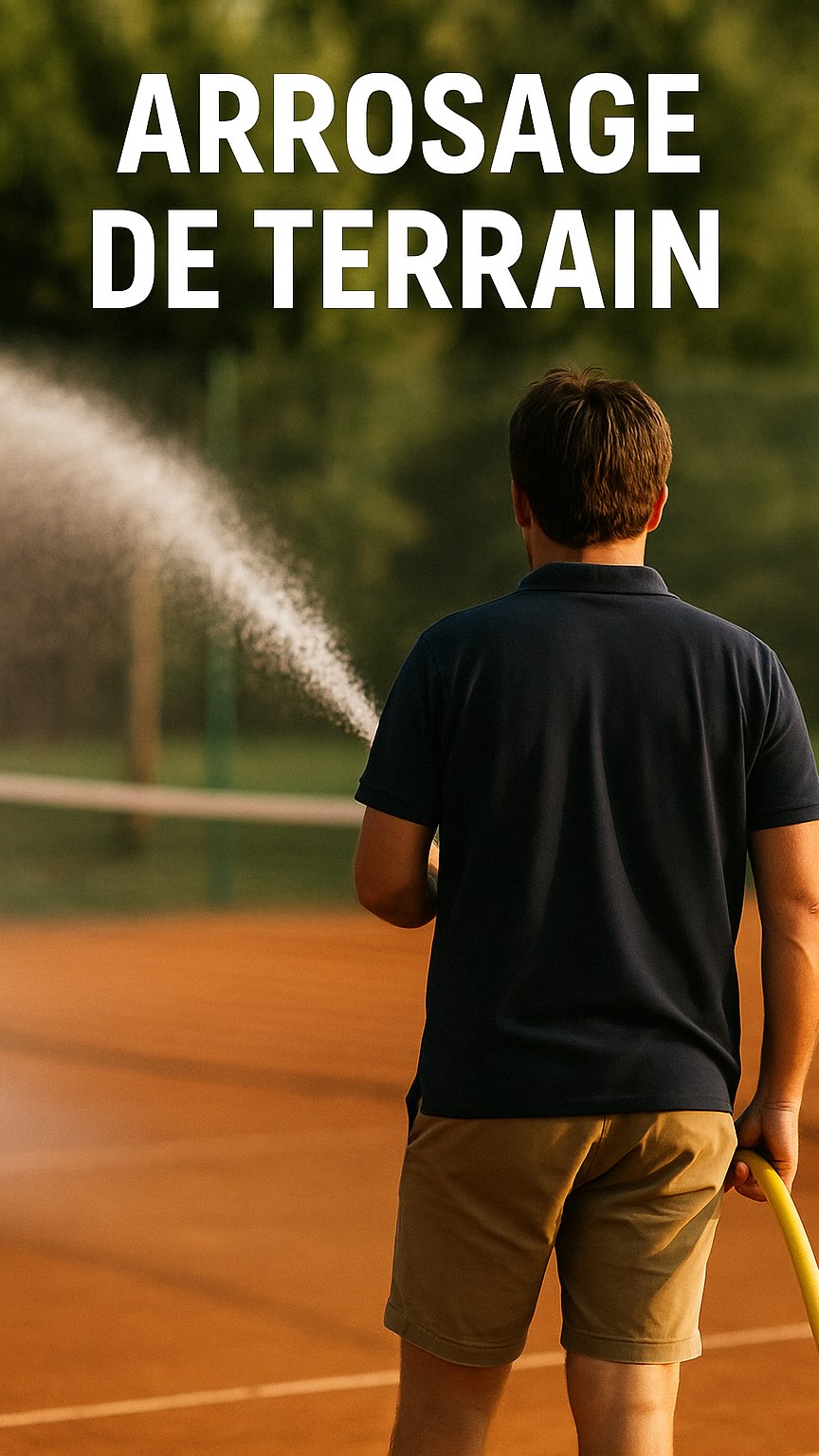 💦 ARROSE COMME UN CHAMPION
🎾 La terre battue, ça s’entretient !
🚿 Un p’tit coup de tuyau, un grand geste pour le club 😄
👉 Merci de penser à l’arrosage avant votre partie, et bien sûr au passage de la traîne !
#RedRock #clubFFT #TeamArrosage 🙏🏽☺️