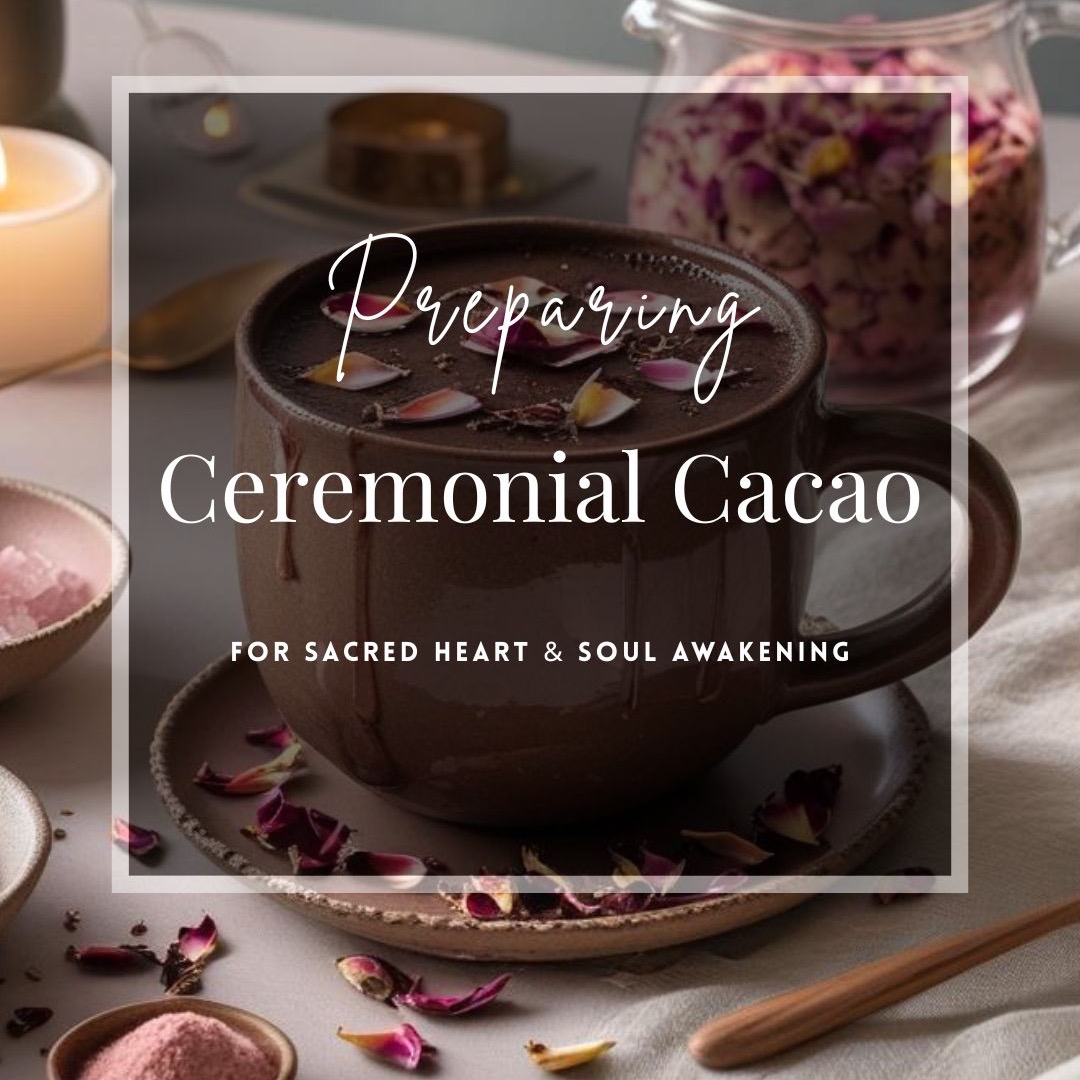 Enter into a sacred space of heart and soul awakening with the gentle spirit of Cacao, an ancient sacred plant that invites you to remember that love lives within you
When you commune with the spirit of cacao, you enter into a space that holds the sacredness of love, clarity, warmth and connection to help realign you to your truest self.
Cacao serves as a mirror, reflecting your inner light awakening you to who you authentically are. It's more than just a drink, it's a gateway to your soul!
Check out the “Preparing Ceremonial Cacao” Course, and discover how to:
🍫 Source and prepare Ceremonial-Grade Cacao with reverence
🫘 Set sacred space and expand your energetic frequency
🌿 Create ritual that amplifies intentions and transformation
🎼 Integrate sound, movement, and prayer into your ceremony
🌳 Work with Cacao as a Spirit Plant and emotional ally
👫 Gather with others in deeper self-awareness, healing, and connection
https://www.fullcirclejourney.com/ceremonial-cacao