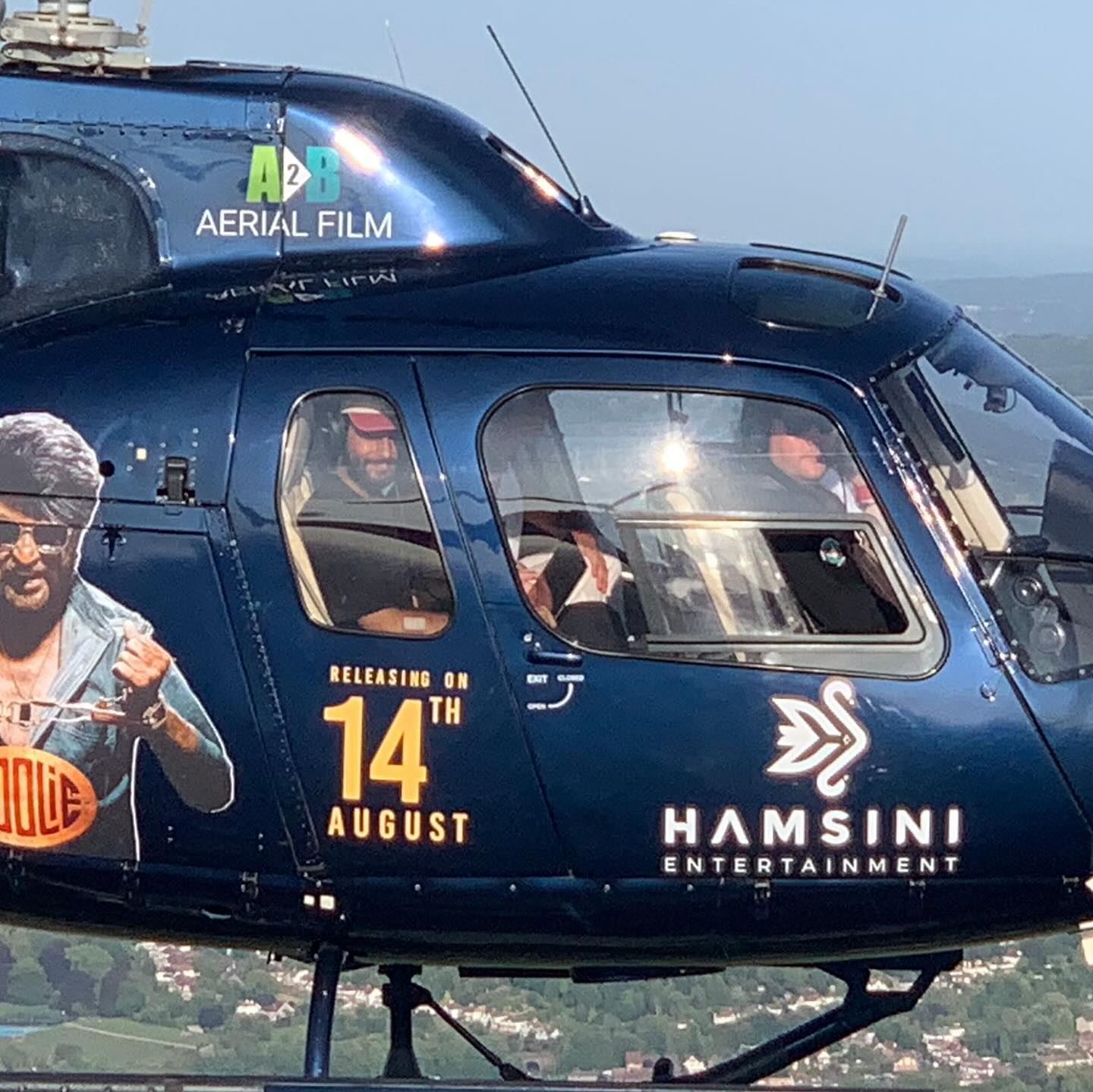 Cheeky bit of Bollywood
#helicopter #aerialfilming #AS355 #helicopterlife #pilot #camera #production #aerialview #aerialphotography #aerialfilm #cinamatographer #cinematography #shotover #shotover #systems #airtoair #airtoairfilming #liveproduction #watchtheaction #golive #newsgathering #golive #productiontalkback #ENG #shotoverK1 #shotover #shotoverf1