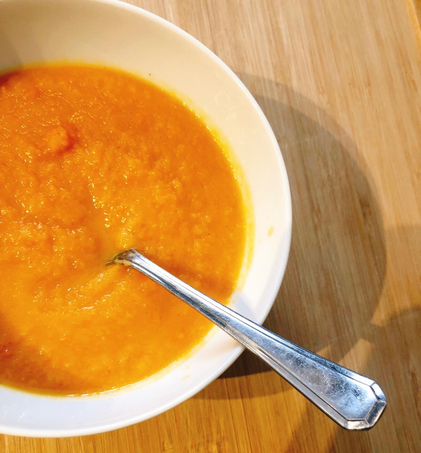 Nothing quite like a delicious home made soup after a cold water swim. Roasted sweet potato & carrot 😋
#healthyfood #wansteadnutritionist #naturopathicnutritionist