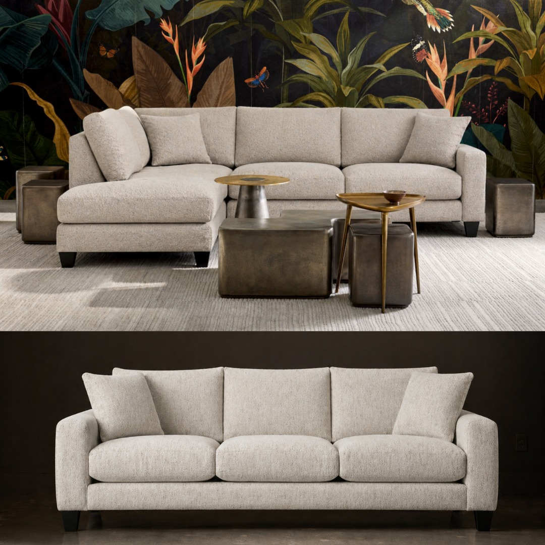 Meet the Liberty sofa collection that does it all, comfort, flexibility, and effortless style.
Proudly made in Canada, this piece is designed to fit your space and your lifestyle. Choose from a wide range of fabrics, colors, and configurations to create something that feels truly yours. Whether you need a compact setup or a spacious sectional, there’s a size that works beautifully.
#NorthVancouver #NorthVan #NorthVanLiving #NorthVanHomes #NorthVanBusiness
#WestVancouver #WestVan #WestVanLiving
#VancouverBC #VancouverCanada #VancouverLife #YVR #YVRLiving
#VancouverFurniture #FurnitureVancouver #FurnitureShopping
#ModernFurniture #CustomFurniture #SectionalSofa #SofaShopping
#LivingRoomDesign #LivingRoomInspo #HomeFurnishings