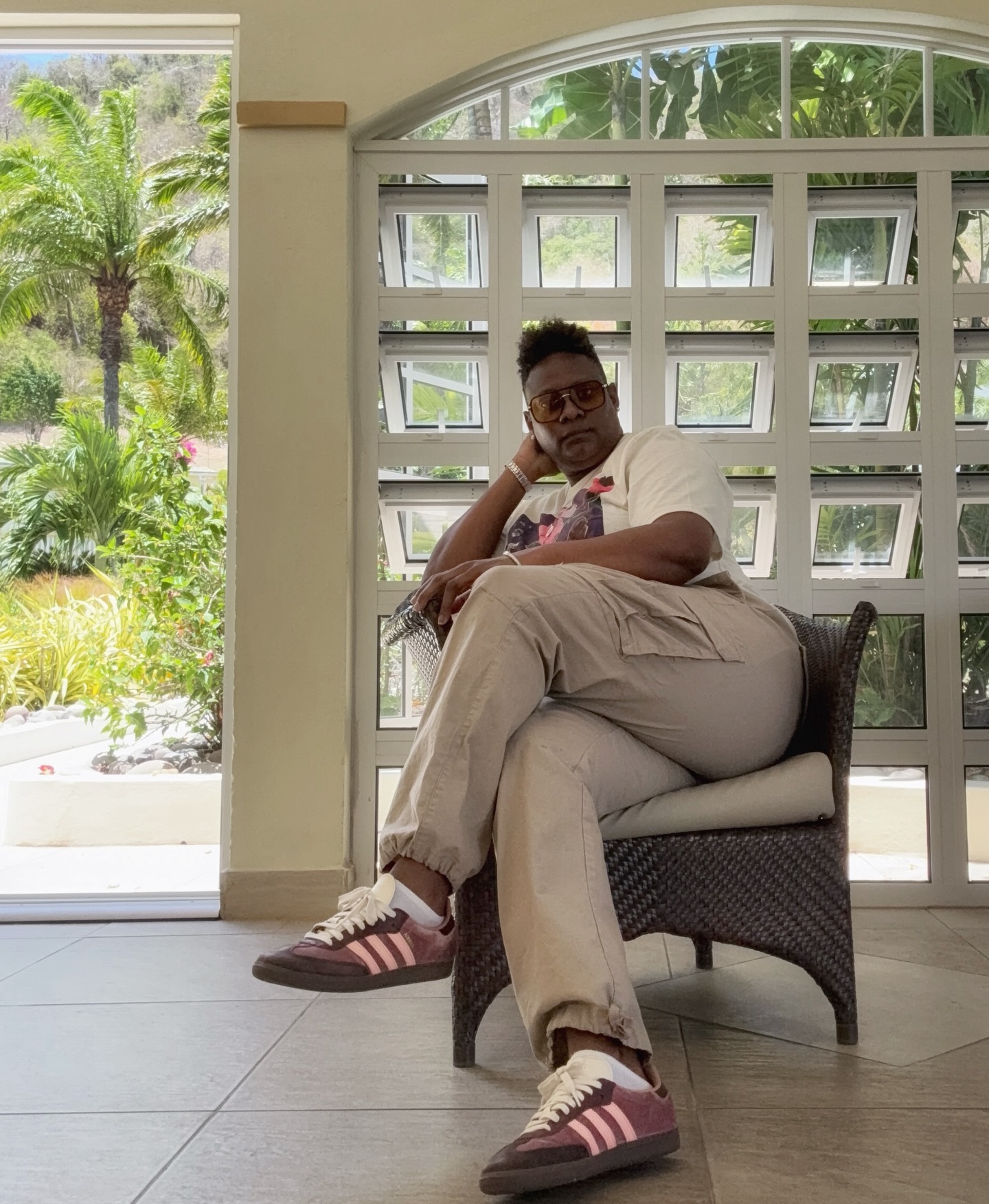 Sun-kissed and solar powered. The only conversation I’m having right now. #unbothered #unmoved #grenada