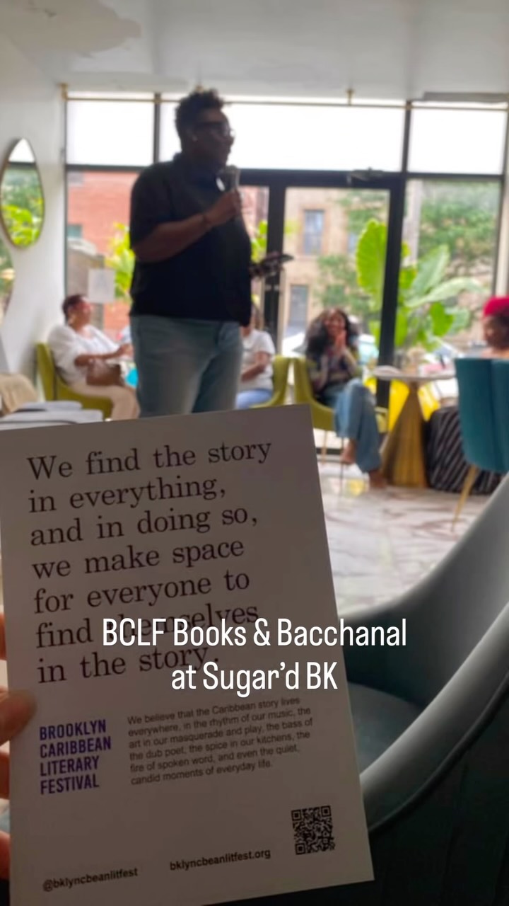 Last Thursday, stories, culture, and community came together at @bklyncbeanlitfest Books & Bacchanal at @sugardbk
The evening celebrated Caribbean literature, meaningful conversations, and the power of bringing readers and food lovers together.
Guests gathered over delicious Caribbean cuisine and handcrafted cocktails, creating an intimate space for thoughtful discussion, connection, and shared inspiration.
Award-winning actor, playwright and creative director @kobw guided us through four amazing books with his dramatic readings, and we even had a surprise pop in from @donna_hemans
Thank you to everyone who joined us. We look forward to seeing you at the next BCLF event.
#bclf2026 #booksandbacchanal #sugardbk #caribbeanamericanheritagemonth