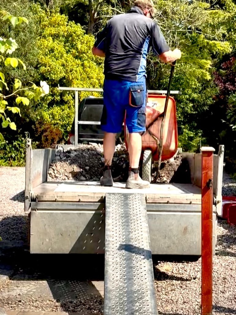QUOTE OF THE WEEK: I just took our construction worker a cold drink as this heat really is unbearable in the UK right now, especially when you're digging out a huge amount of concrete by hand like he is this week at our cottage renovation here in Wales.
We got onto the subject of life and death and then eternal life which he hadn't really considered until recently. While I was telling him about Jesus he got thoughtful and said: "I think I'd like eternal life... as long as I'm not just digging bloody holes forever!" 🤣🤣🤣