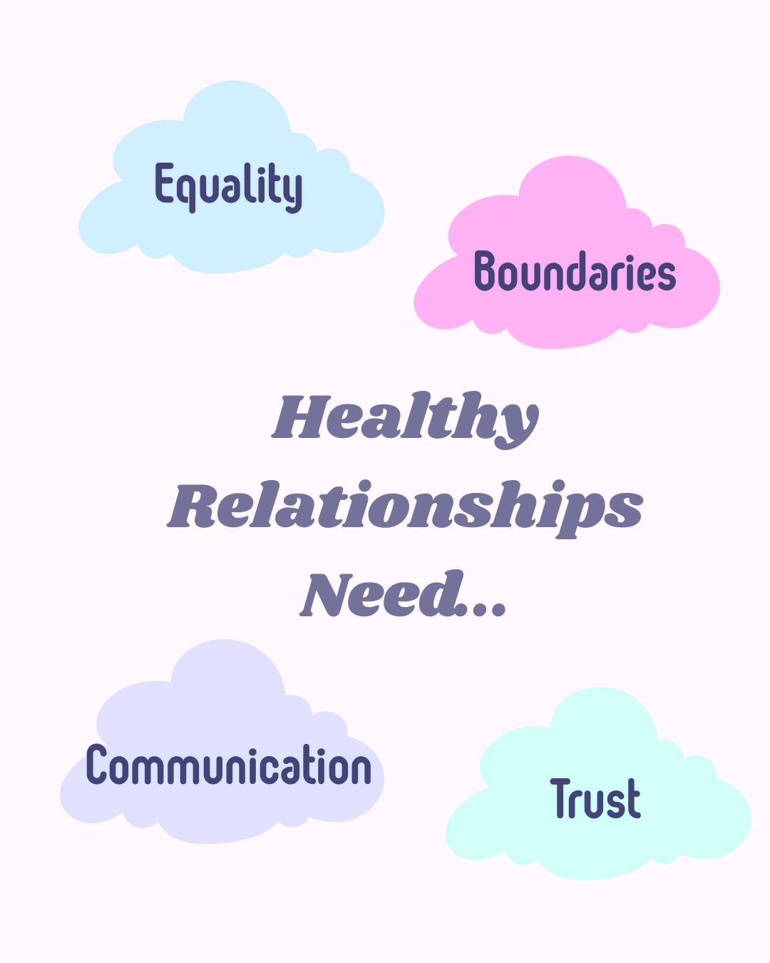 Healthy relationships are built on respect, trust, and consent 🩷
They should feel, safe, supportive, and equal - not controlling, pressured, or harmful.
Everyone deserves:
💗 To be listened to
💗 To have their boundaries respected
💗 To communicate openly
💗 To feel safe being themselves
If a relationship doesn't feel right, you are not alone. Support is available.
#HealthyRelationships #RespectAndConsent #YouAreNotAlone