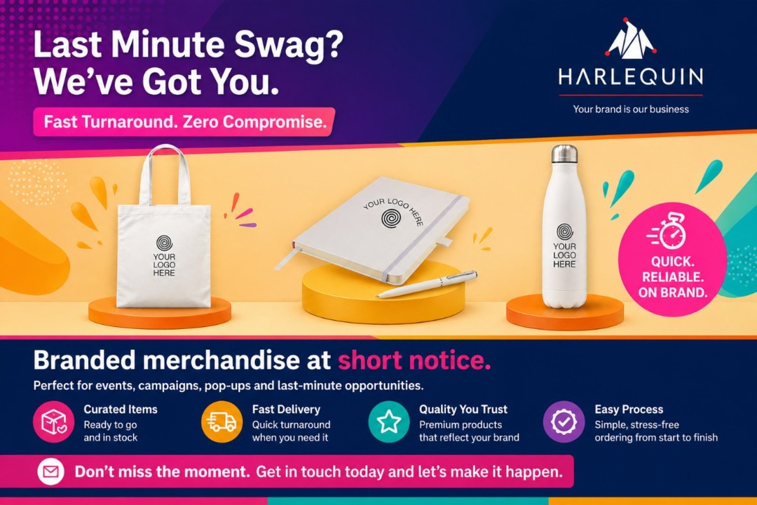The event date hasn't moved. Your merchandise deadline has. If you're suddenly short on time, don't…