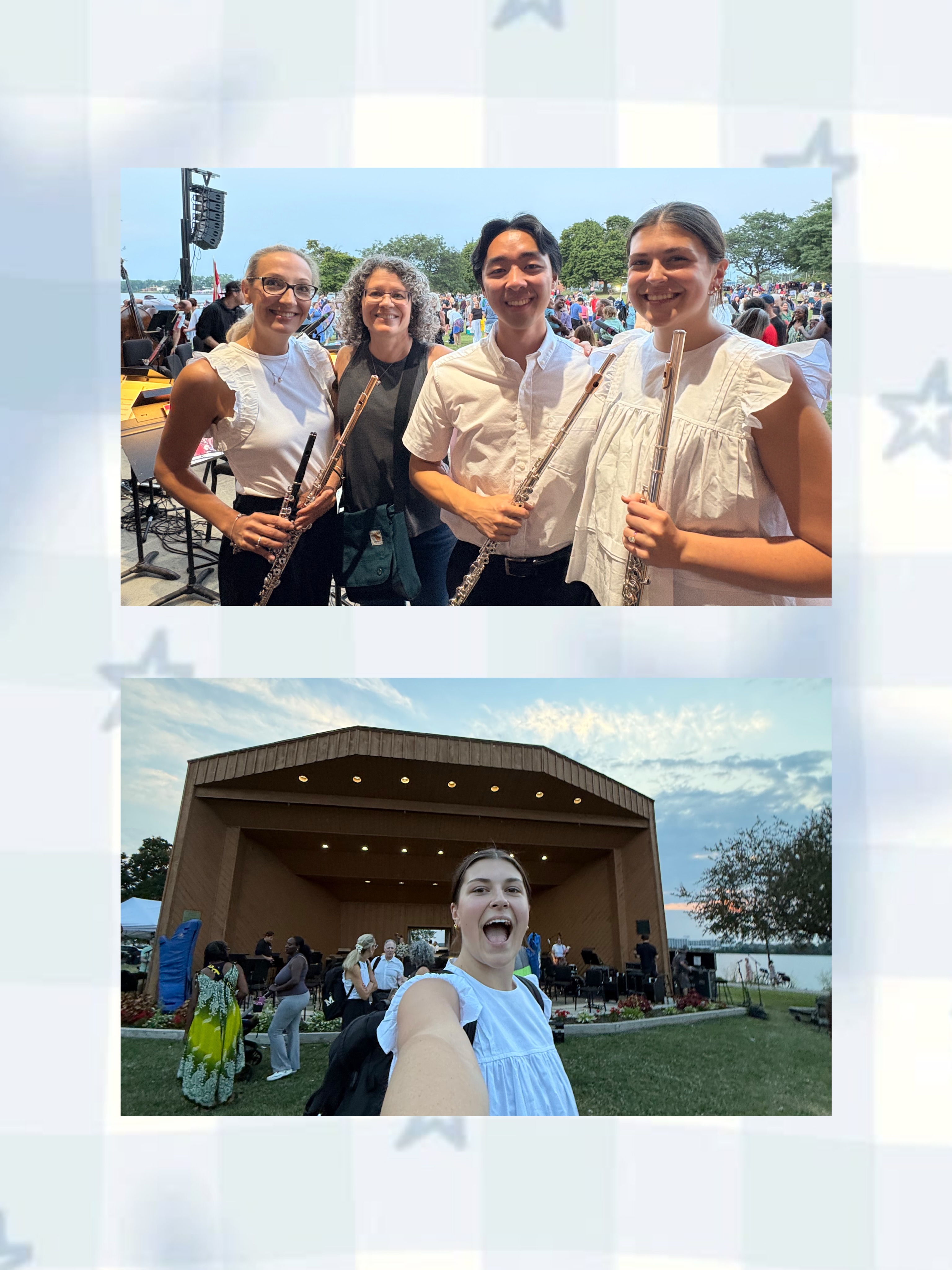 had so much fun subbing with the @buffalophilharmonicorchestra this past Sunday on Piccolo!! Thank you @wincenccarol @carolwincenc_official @christinedavisflute @buffalophilharmonicorchestra ๐ค