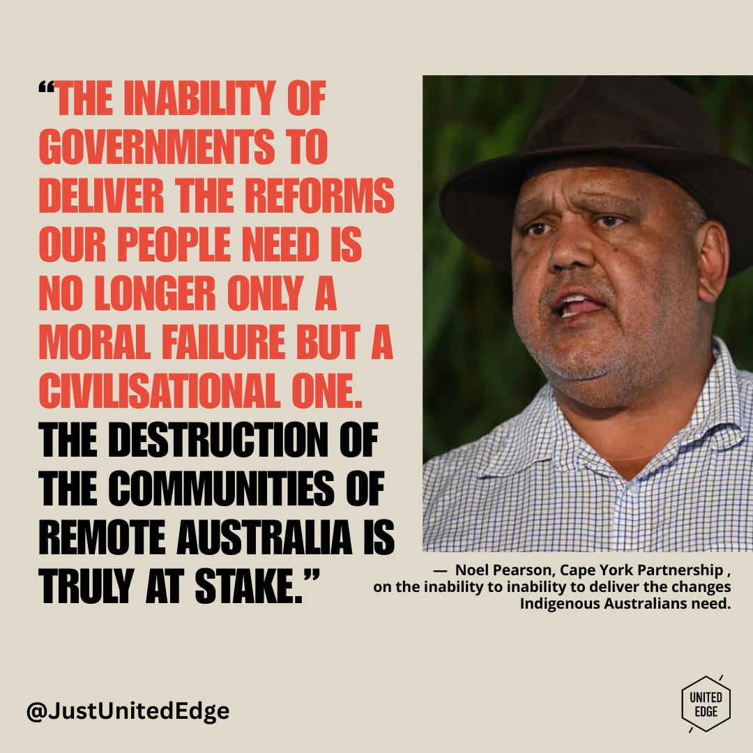 In this powerful reflection on Noel Pearson's 2026 Garma Festival speech, we are reminded that Indigenous justice is about reshaping the nation's future through truth-telling, shared responsibility, and genuine partnership with First Nations peoples.
The challenges facing Indigenous Australians cannot be solved through short-term politics or symbolic gestures alone. They require long-term commitment, constitutional courage, and policies grounded in self-determination, respect, and accountability. A just future is one where Indigenous knowledge, leadership, and aspirations are central to the story Australia tells about itself. https://bit.ly/4fVdxVB
#FirstNations #IndigenousJustice #TruthTelling #SelfDetermination #Accountability #Australia #Reconciliation #SocialJustice #HumanRights #FutureGenerations