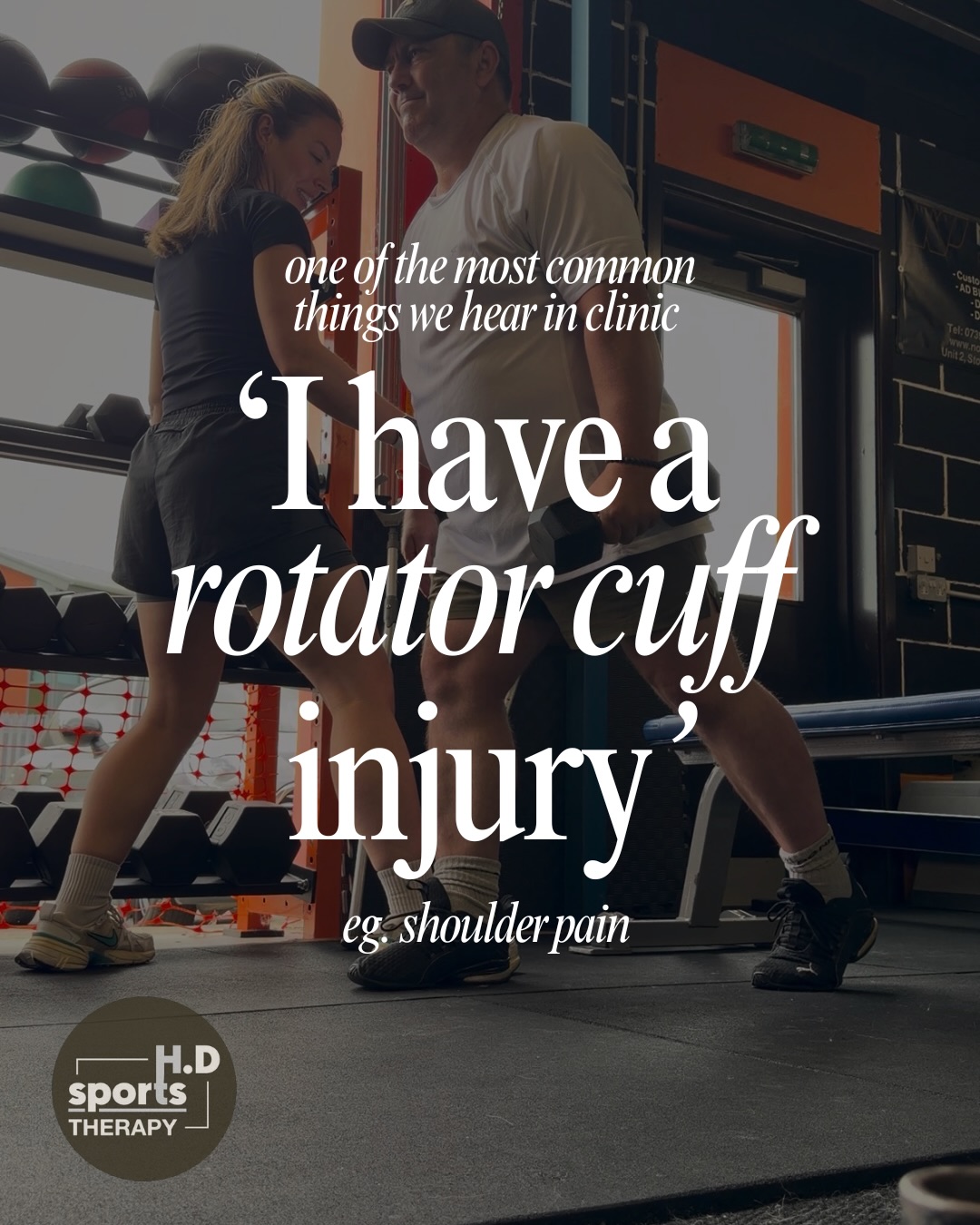 Is your shoulder injury not getting any better?
Let’s test it correctly, explore the root cause of the injury and work out how we can rehabilitate 🙌🏼
📍H.D Sports Therapy | Selby | Injury Clinic