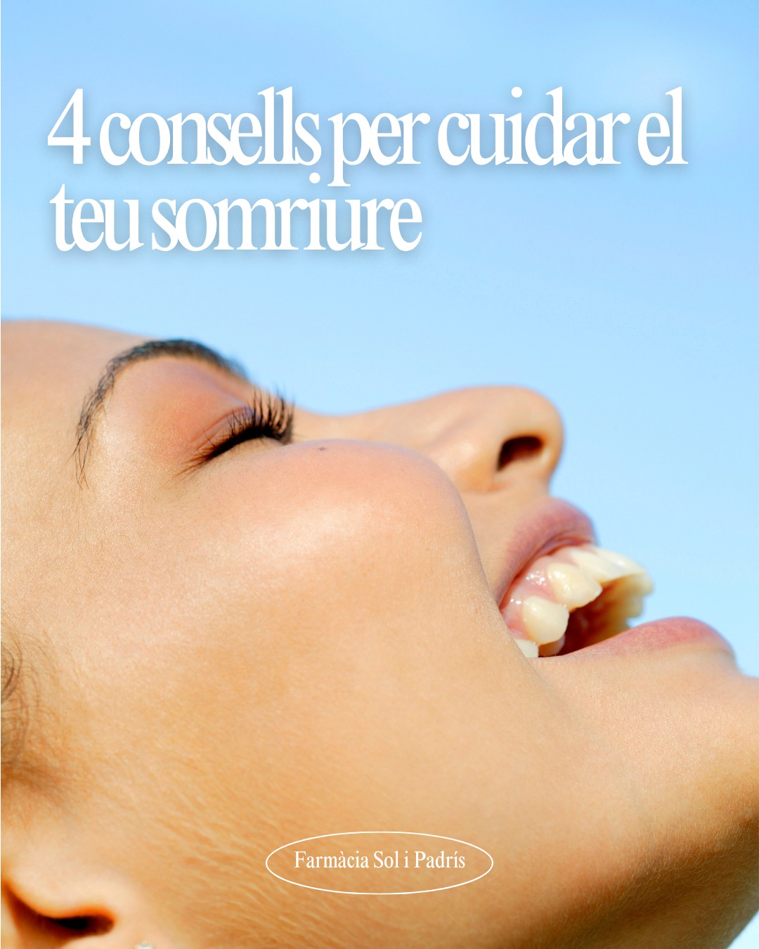 ✨ Un somriure saludable comença amb els petits hàbits de cada dia. 🦷
Raspalla't les dents, utilitza fil dental, cuida la teva alimentació i visita el teu dentista de manera periòdica. El teu somriure t'ho agrairà! 💚
#SalutBucodental #SomriureSaludable #Farmàcia #ConsellsDeSalut #Prevenció