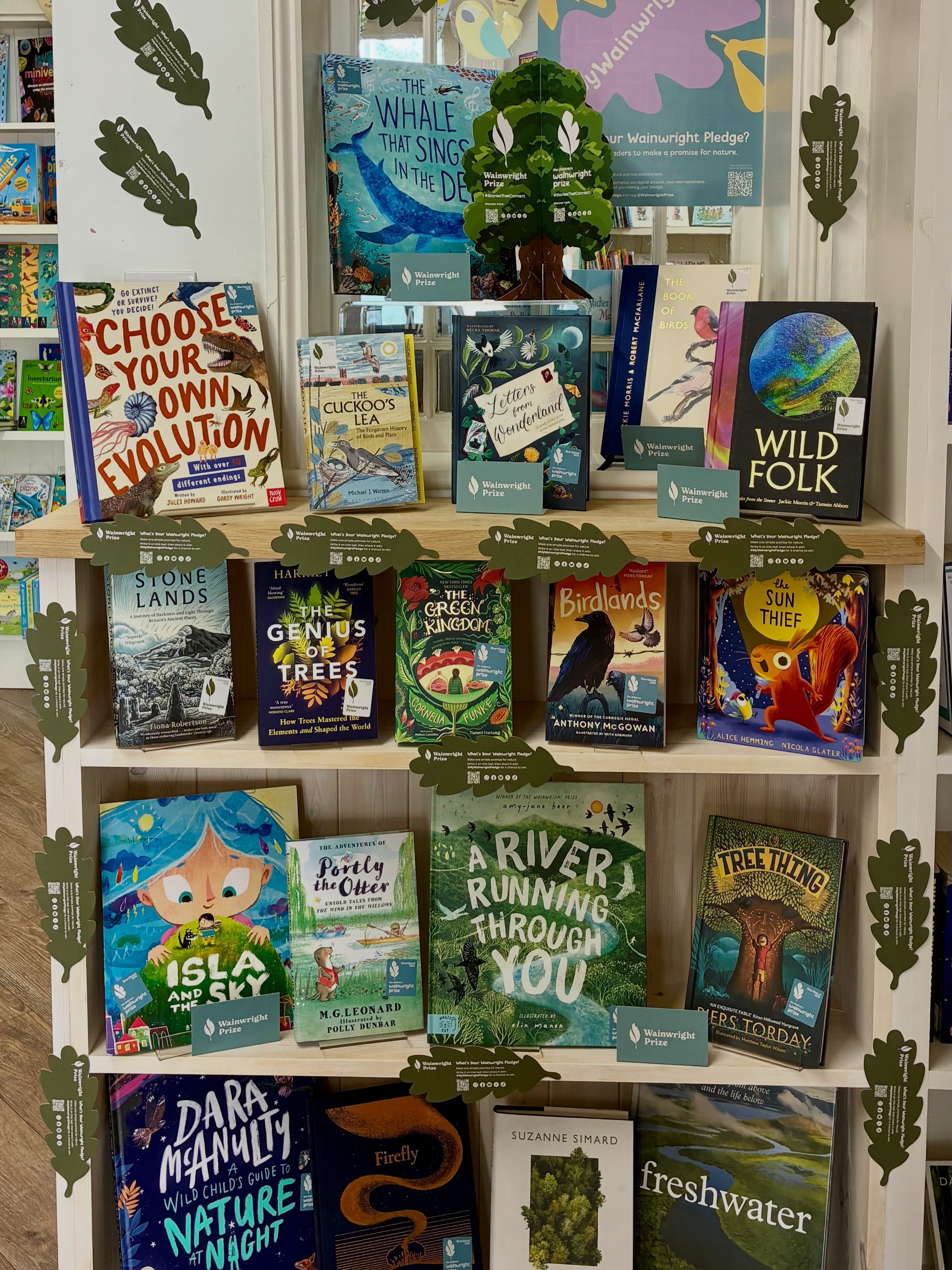 There are some absolutely beautiful books on the @wainwrightprize shortlist 😍. Come and have a browse through the best nature-inspired writing, photography and illustrations for 2026 📚🥰
#wainwrightprize #storiesthatconnect There are some absolutely beautiful books on the @wainwrightprize shortlist 😍. Come and have a browse through the best nature-inspired writing, photography and illustrations for 2026 📚🥰
#wainwrightprize #storiesthatconnect