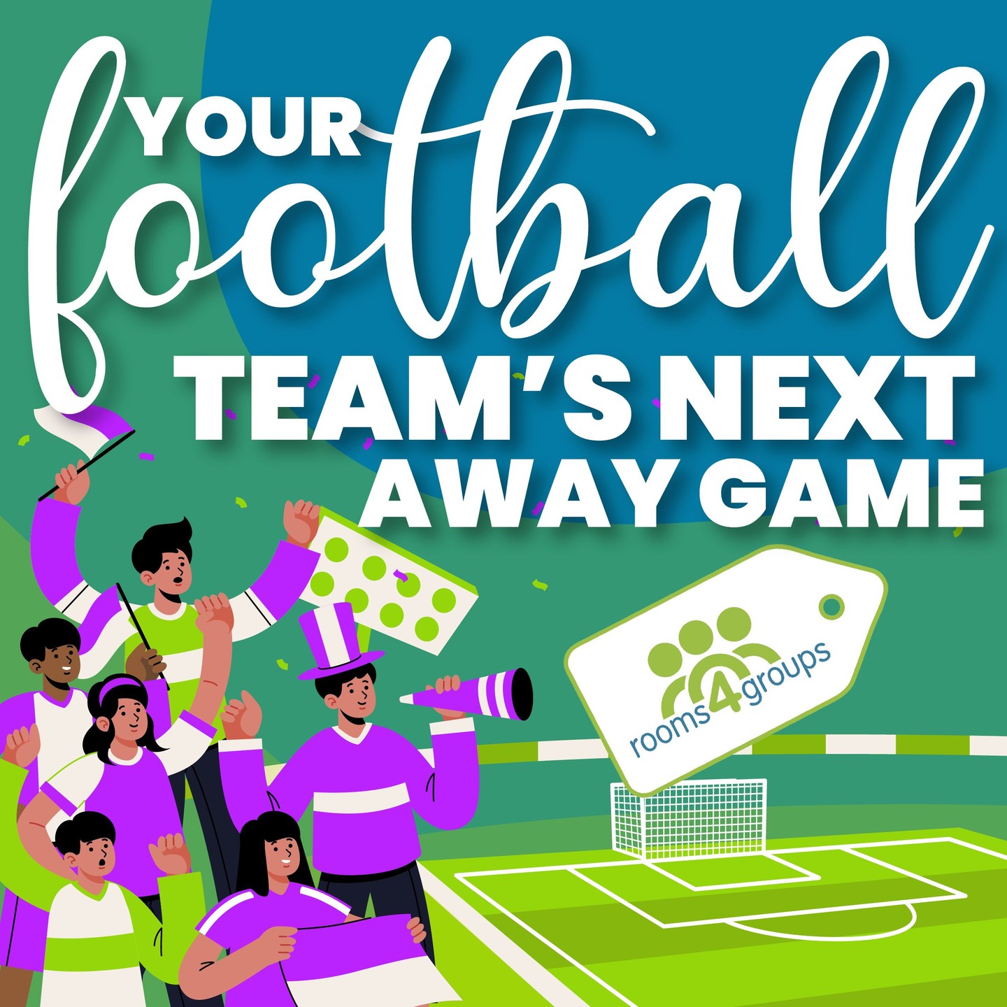 rooms4groups - hassle free group hotels 21 Need a Group Hotel For Your Football Away Fixtures?
Whether you're a football team, or a supporters group for your favourite club and you need away fixture group hotels we're the team to support you!
Group hotel booking with rooms4groups are simple! You give us your trip requirements and we will offer you a hand picked selection of hotels to suit your budget and your needs, and then work with your chosen hotel on your behalf and deal with all aspects of your booking completely hassle-free!
You just deal with our friendly team - we do all the work with the hotels on your behalf.
Our first-rate service includes:
⚽️ Tailored Group Offers: No matter what your group type rooms4groups specialises in meeting your specific accommodation needs
⚽️ Exclusive Deals: Exclusive access to discounted group deals in all standards of hotels acorss the world to meet your budget
⚽️ Hassle-Free Bookings: Our experienced professional & friendly team will ensure your booking journey is hassle free
#rooms4groups #grouphotels #grouptravel #awayfixturehotels #footballteamsontour #hasslefreehotels #whosyourteam #football #teamsontour #awayday #awayfixtures #fansontour #footballfan #footballplayer #thebeautifulgame #stadium