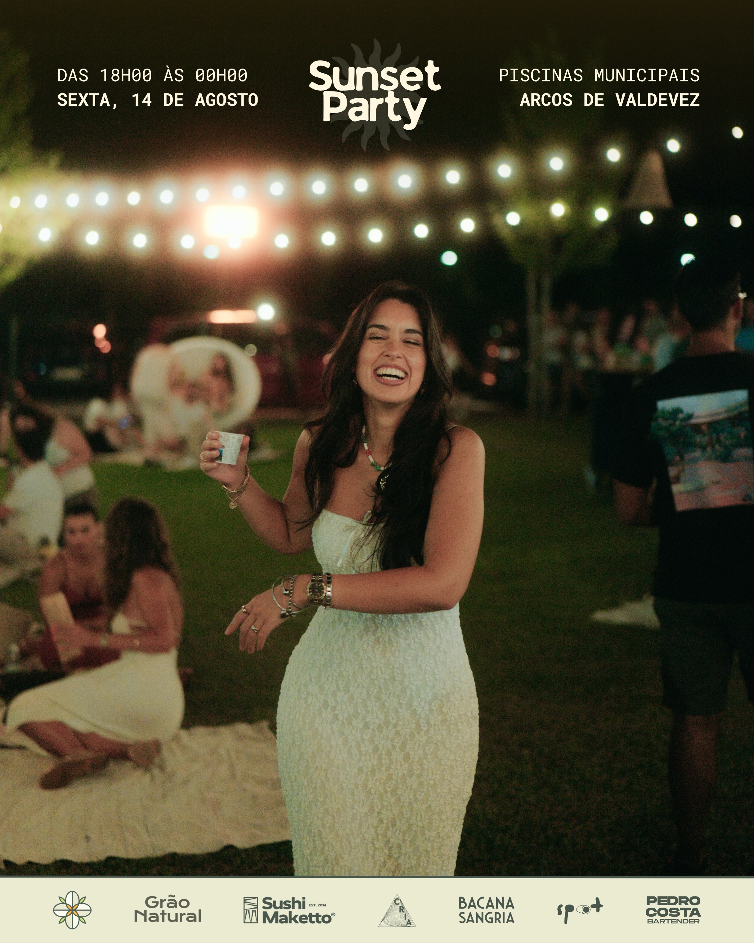 𝟱 𝘿𝙄𝘼𝙎 • É tudo o que nos separa de voltar a viver isto. 🌅⏳
Algumas memórias da Sunset Party do ano passado… e um pequeno lembrete de que dia 14 de agosto temos encontro marcado. 🥂
Este ano celebramos 7 anos de Grão Natural. 🎉
📍 Piscinas Municipais de Arcos de Valdevez
🕕 18h00–00h00
🎟️ Entrada gratuita
Contamos contigo? 🥂
#graonatural #sunsetparty #festadeverao #arcosdevaldevez #sunset