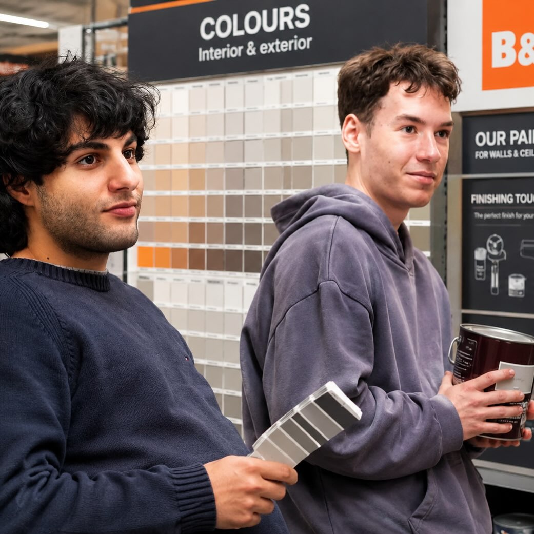 HE KICKED A HOLE IN THE WALL… AND THEN ASKED ME TO HELP MATCH THE PAINT. 😂
I was back in B&Q buying more paint and ended up in a queue at the paint-mixing counter.
Two young guys in front of me were trying to match a paint colour. They asked for my help and then one of them explained why…
He’d got so angry that he’d kicked the wall in their student apartment and made a hole in it! Now they needed to repair it, match the paint and hopefully get their rent deposit back.
So, naturally, I offered to pray for his anger issues! ☺️
He was happy for me to pray; in fact with my help he asked God to forgive him and told all the anger to leave so he could get free. He then invited the Spirit of Jesus to come in!
I offered them both some prophetic encouragement and direction too. But his friend, who was Hindu, wasn’t interested and looked pretty uncomfortable as I started prophesying over the first guy:
I told him I felt he had a big heart, but needed wisdom and good boundaries because he could be generous to a fault. I also sensed that his career would become really fulfilling when he was doing something that involved helping other people to reach their full potential.
Meanwhile, his Hindu friend was trying very hard not to listen…
So afterwards I turned to him and asked:
“Was what I said about your friend accurate?”
He reluctantly had to admit that it was! That made us all laugh😂
I'm sure that young guy's life will be so different from now on. In fact they'll probably both be talking about that for a while.
How amazing that God sets up divine encounters like that, and when you least expect it too.
Keep your eyes and ears open - you never know what God might do while you’re shopping in B&Q💥
(True story. Image created with AI for illustration).
#miraclemenu #godencounters #paintmixing #diy #expectamiracle