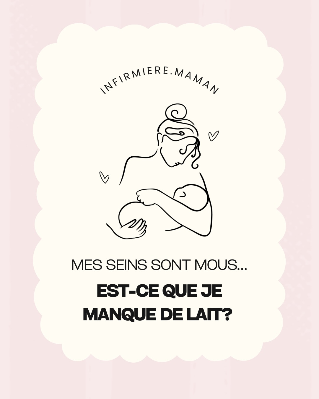 Des seins plus mous ne veulent pas dire que ta production diminue. 🤍
Avec le temps, la lactation s’ajuste aux besoins de bébé et les seins deviennent souvent moins tendus. On regarde surtout la croissance, les éliminations et l’efficacité des tétées pour savoir si bébé reçoit suffisamment de lait.
Un doute? Une évaluation en allaitement peut vous rassurer. 🤎
#Allaitement #IBCLC #ConsultanteEnLactation #AllaitementMaternel #MamanQuébec