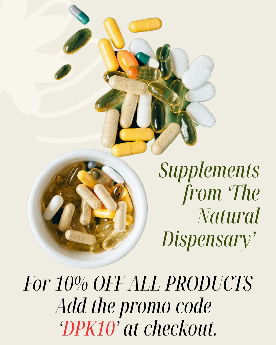 Receive 10% OFF with the code 'DPK10' on checkout.I've teamed up with The Natural dispensary to ....