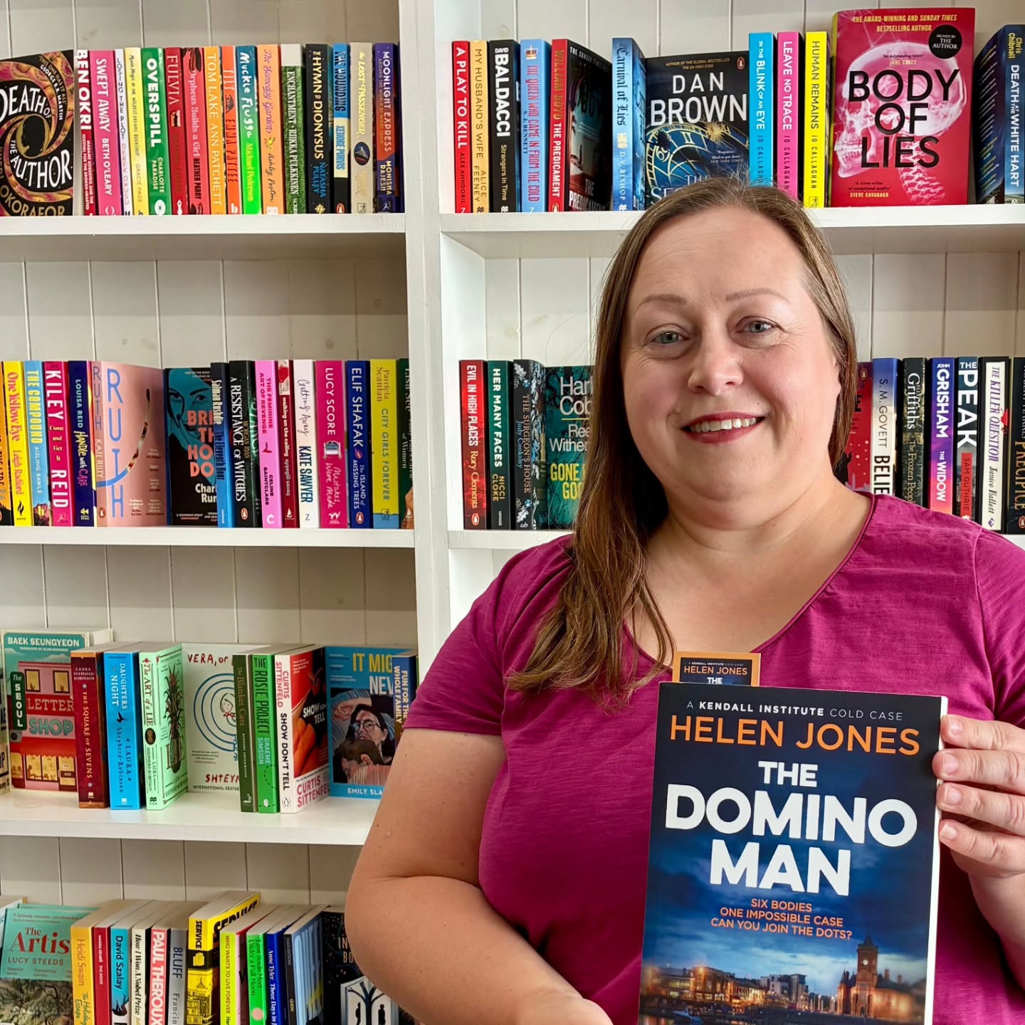We were visited by the Gloucestershire-based debut author Helen Jones today. Her cold case crime novel The Domino Man is out in January and promises a psychologically complex and satisfying brainteaser of a crime 🔎
#debut #crimefiction #mystery We were visited by the Gloucestershire-based debut author Helen Jones today. Her cold case crime novel The Domino Man is out in January and promises a psychologically complex and satisfying brainteaser of a crime 🔎
#debut #crimefiction #mystery