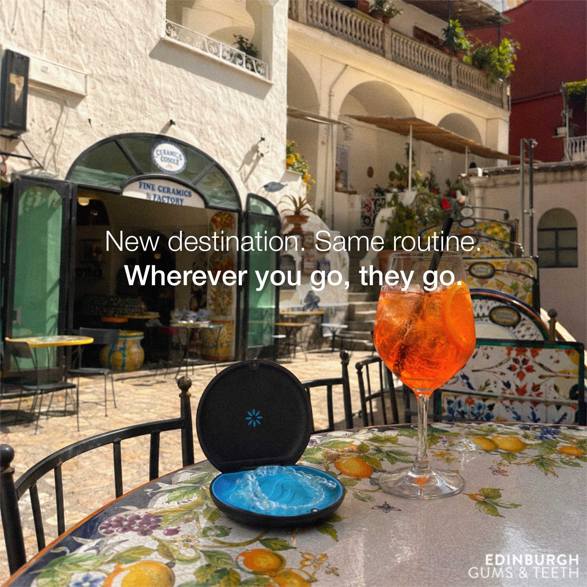 One of the best things about Invisalign? Your treatment fits around your life, not the other way around. Wherever summer takes you, your aligners can come too. 🌊🍊
#Invisalign #InvisalignEdinburgh #EdinburghDentist #smilejourney