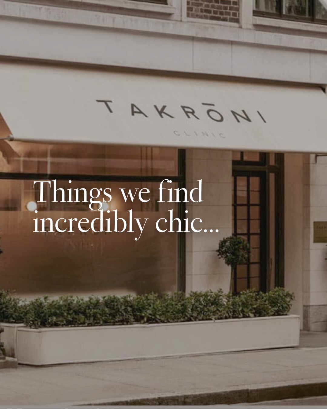 The most chic thing you can do for your skin has nothing to do with the latest ingredient or the trendiest treatment.
It's consistency. A practitioner who knows your face. A plan that plays a long game. Results that make people ask if you've been somewhere nice rather than somewhere clinical.
That's what we're here for 🤍
🏡 Takroni Clinic
📍 Marylebone, London
📞 0203 633 4328
💌 hello@takroniclinic.com
#londonlife #marylebonemums #londonwomen #london #londonmums