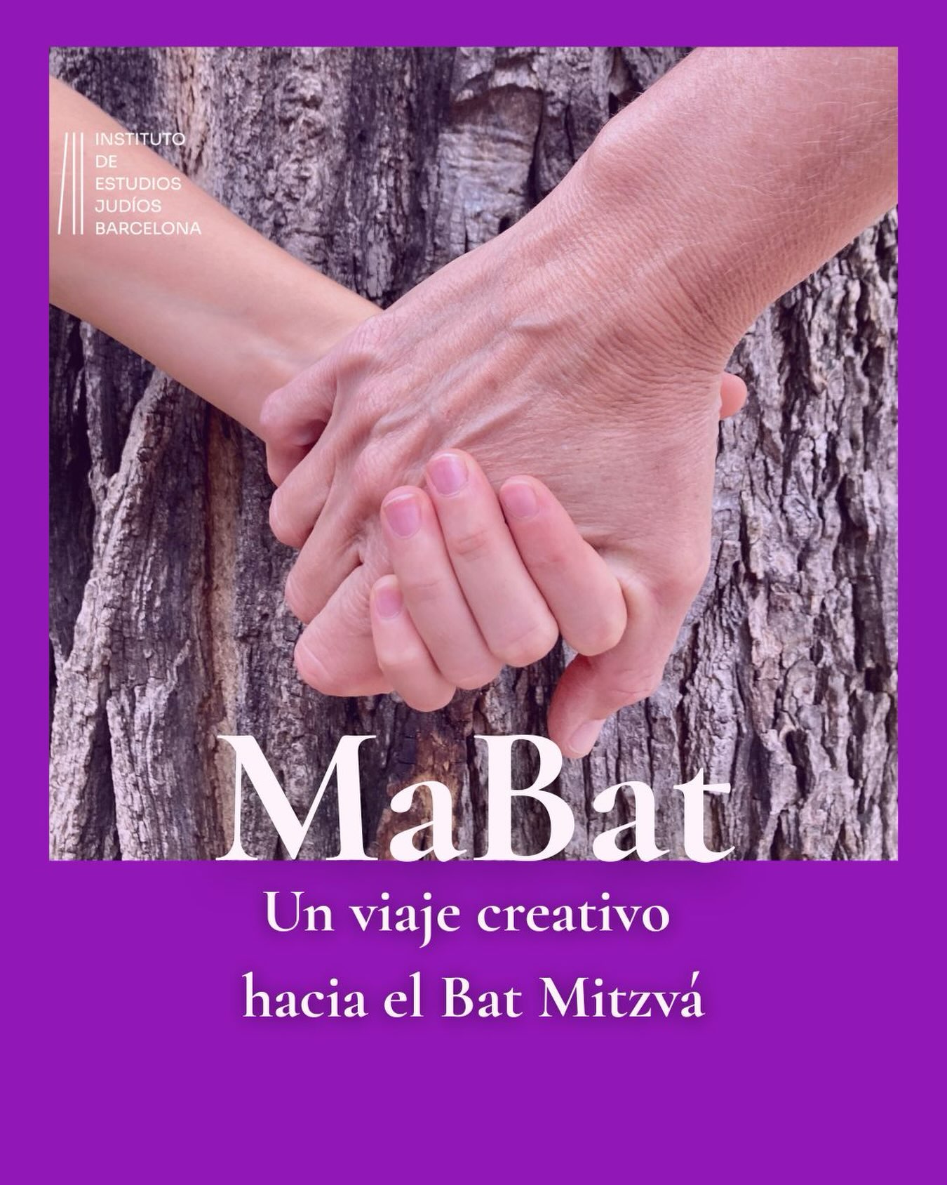 MaBat 2027 🌿
Una mirada propia hacia quien quiero ser
Ya están abiertas las inscripciones para MaBat 2027, un programa anual para niñas de 11 a 13 años que se acercan al momento del Bat Mitzvá, acompañadas por su madre, padre u otra persona significativa.
MaBat —מבט, “mirada”, “perspectiva”— es una invitación a detenerse, explorar y construir una mirada propia sobre la identidad, el cuerpo, la memoria, las raíces, la pertenencia y el mundo que empezamos a habitar con mayor autonomía.
8 sesiones mensuales de septiembre a abril:
• Arte, creatividad, textos judíos, conversación y experiencias sensoriales.
• Proyecto anual Roots, para explorar la historia y las memorias familiares.
• Participación de una persona adulta significativa en momentos seleccionados.
• Encuentro final en la naturaleza en mayo.
• Para niñas de 11 a 13 años.
📍 Casa Adret + actividades al aire libre
Desde una perspectiva feminista, pluralista y contemporánea, MaBat no es una preparación religiosa o institucional para el Bat Mitzvá. Es un espacio para crecer, crear, hacerse preguntas y encontrar la propia voz.
Porque crecer también es aprender a mirar.
✨ Inscripciones abiertas para MaBat 2027
🔗 Más información e inscripciones en nuestra bio y la web de EJB
