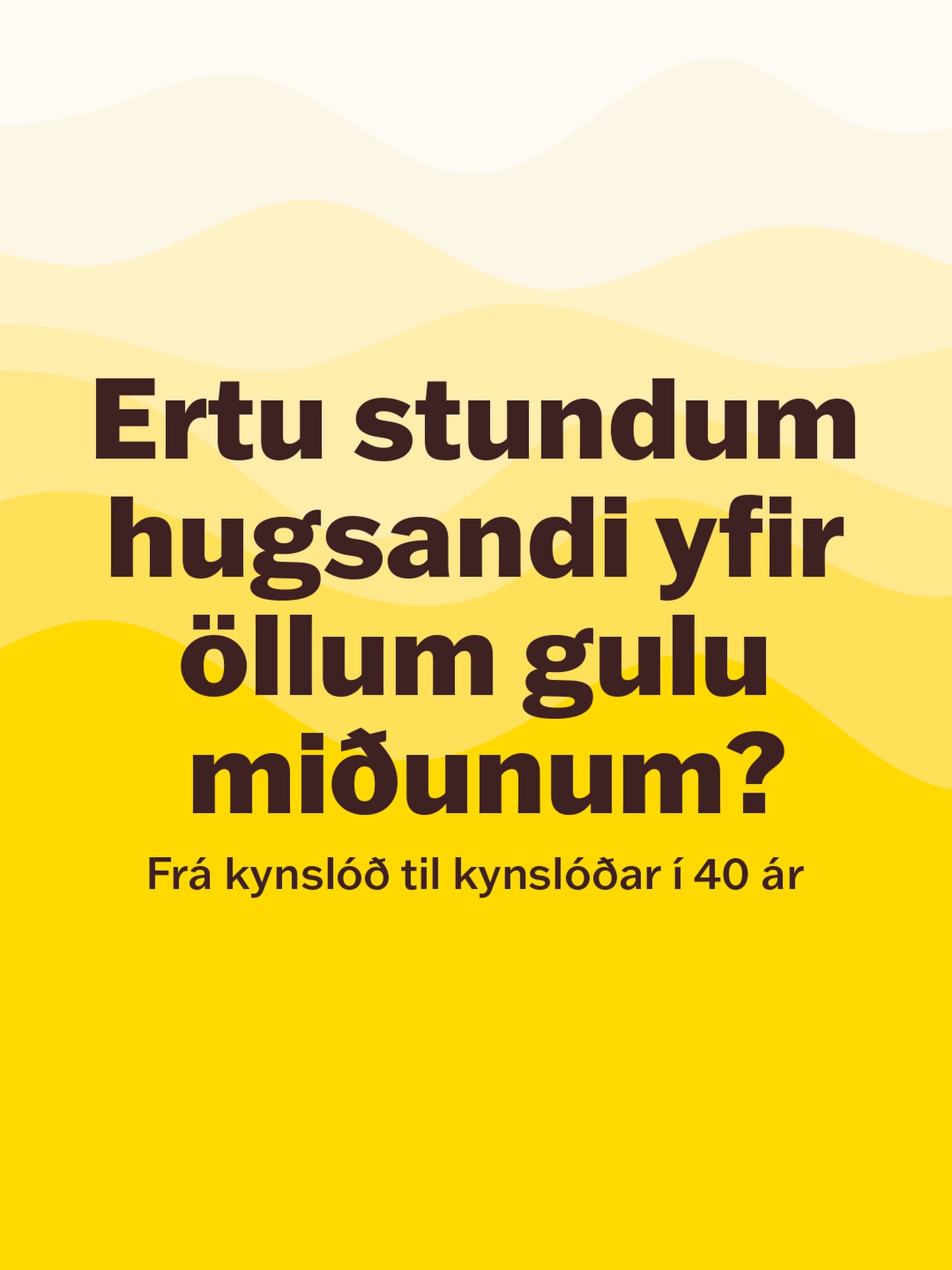 Við erum það 👀