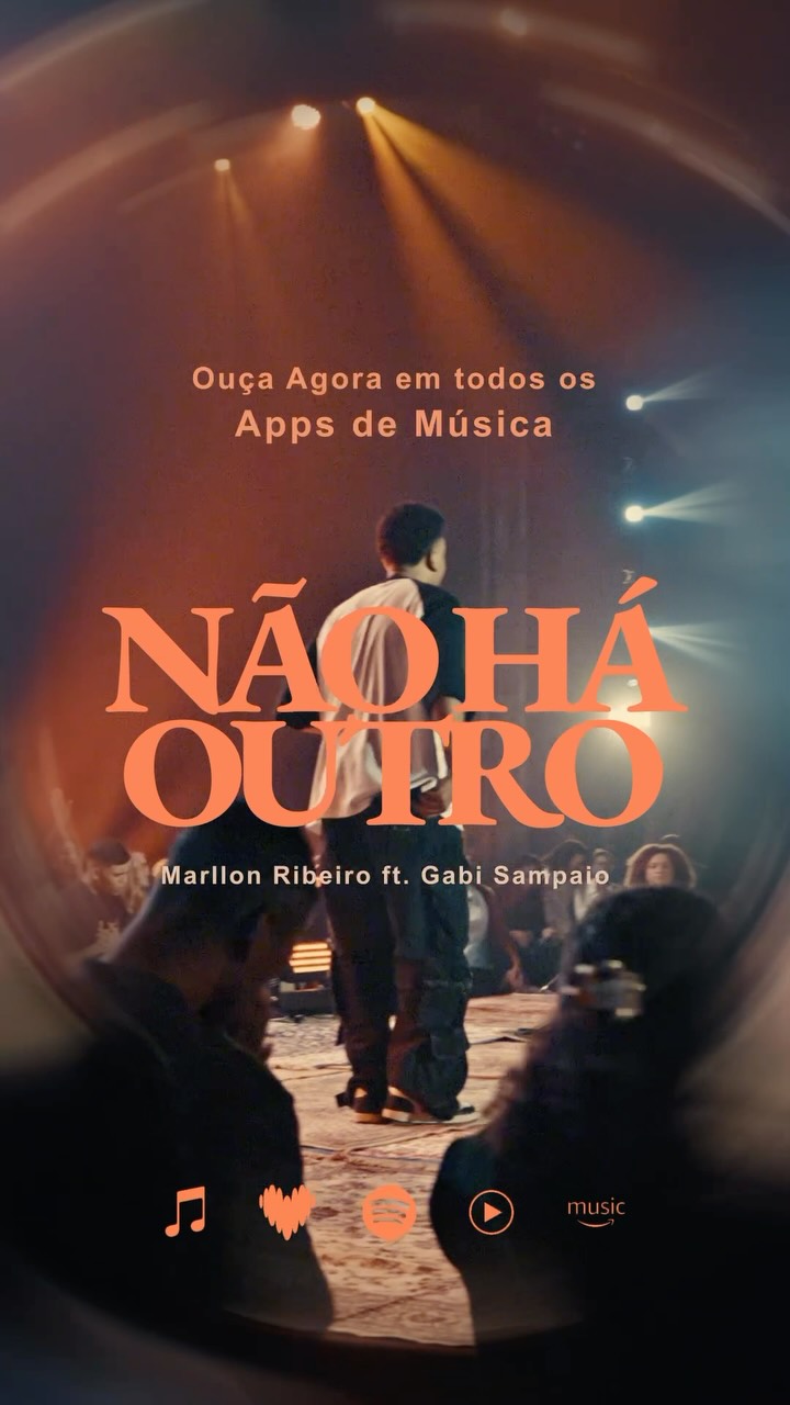 “Ninguém é como Jesus” ❤️🔥
💽 NÃO HÁ OUTRO já está disponível em todos os apps de música!
Essa canção nasceu como uma declaração e hoje ela deixa de ser só nossa pra se tornar de vocês também. Que ela encontre lugar na sua casa, na sua igreja, no seu secreto… e que a gente nunca se esqueça de quem está no centro de tudo: JESUS.
Ouça, compartilhe e deixe a gente saber qual parte de “Não Há Outro” mais falou com você?
🎧 NÃO HÁ OUTRO — Marllon Ribeiro + Gabi Sampaio
Disponível em todas as plataformas digitais.