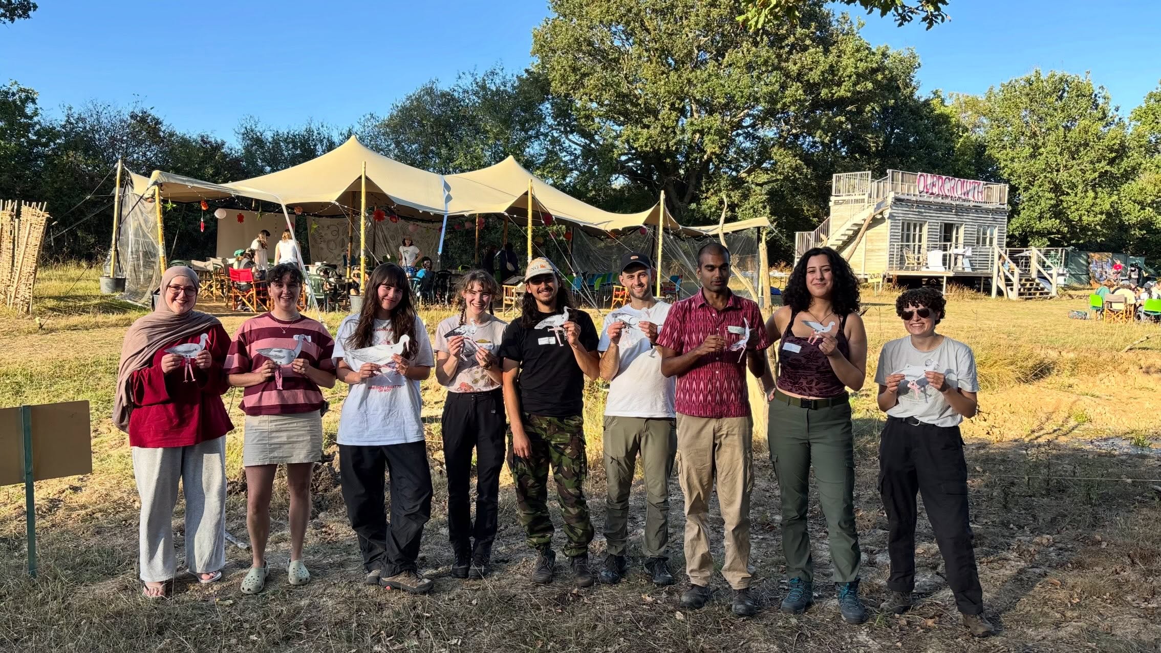 Teaching for @youngwilders_ at the gorgeous @kneppwildlandfdn Knepp estate over the September weekend was utterly magical!!
I was one of the WOW (world opening workshops) teachers, and I taught my group how to make white stork puppets!
Materials were @dalerrowney1783 & @lyra_feelcreative #graduate pencils & pens, as well as some scissors I got ID’d for (big up ma lil babi face) ✂️
Clambering up a tree to do sketching… @evasphotos.23 said (and I quote) “I knew it would be you”
Cheeky lil dead oak tree sketch, whilst straddling the oak
Honestly, Knepp was beautiful. A fantastic mix of habitats - but also an incredible diverse, rewilded site, which isn’t in the middle of nowhere. There were planes & helicopters flying over all weekend, but this didn’t appear to bother the species there.
Moreover, lots of the species seemed more confident and less afraid than ones I’ve encountered in other sites - particularly the deer, who were very bold!
Happy girlie exploring @kneppwildland
One of the amazing white stork puppets by one of my students, showing how they made it so part of their courtship routine!!
Teaching & trying to make sure nobody impaled themselves with split pins 📌
Creds to this (lowkey mugshot) go to @skhoshbell - big up cow group, who had a FANTASTIC tour of Knepp by the wonderful @ry_thenatureguy
Mesmerising tree soundscape by @circleofthemooncollective 🌙 - had fun creating a bird jam with Cat
More tree sketches with @dalerrowney1783 & @lyra_feelcreative in my travel sketchbook ✨
Froghopper fwend
Doing some plein air art with the lovely @imo.berry !! If you look super closely, you can see the red deer we were watching & illustrating in the distance 🦌
@imo.berry & my Knepp red deer sketches side by side 🩵💚
Of course, it was utterly lovely to meet so many other wonderful young nature people !!! It’s also so funny to me how artists & creatives naturally find each other super quickly 〰️ @imo.berry & @evasphotos.23
@skai_kjc & my annual catchup ✨❤️
Spent a whole week with lovely Maria, as we ended up at the same events (even though we didn’t realise it!!)
Catchup with another fantastic wildlife artist & illustrator @florence_b