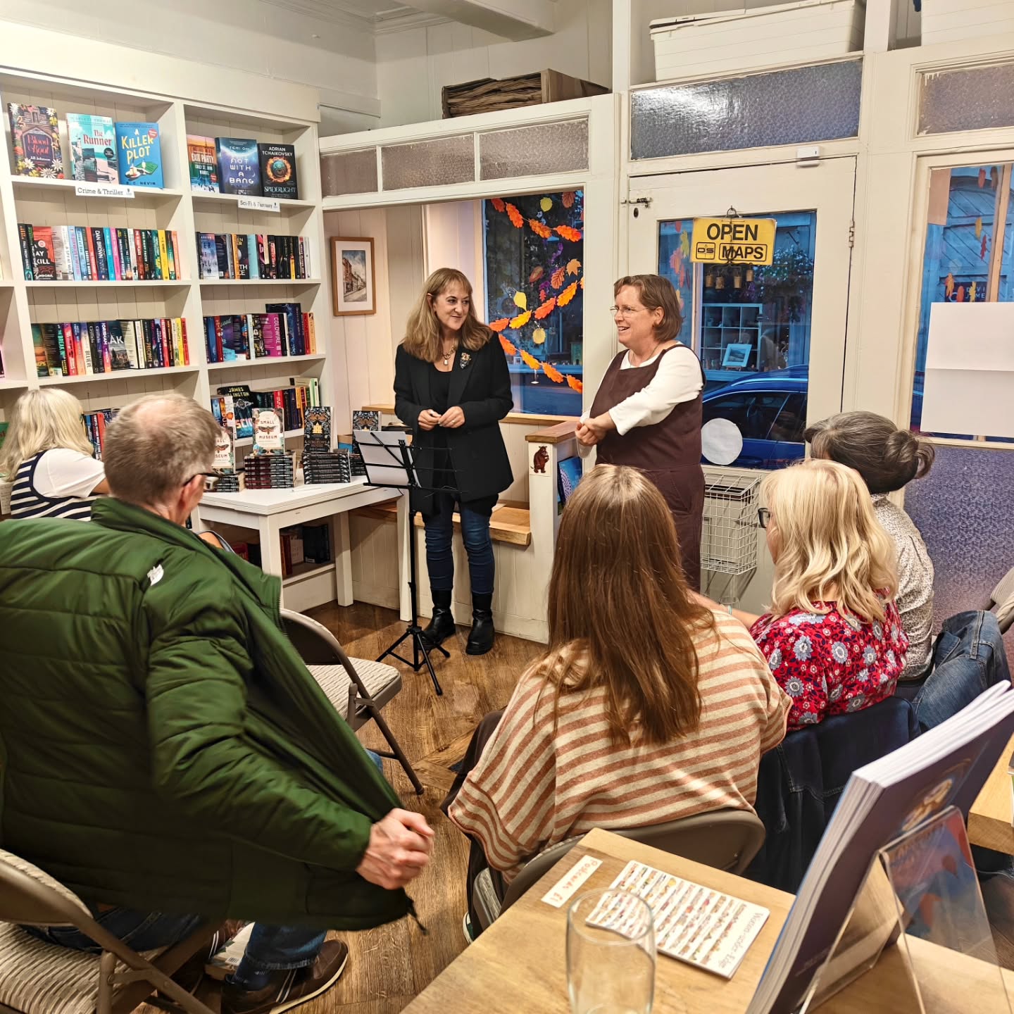 We had the lovely author Jody Cooksley in the shop last night tracing the history of the Gothic novel, exploring the human monster and discussing favourite dark reads.
Jody's two Victorian Gothic novels are The Small Museum and its companion novel The Surgeon's House and have been described as We had the lovely author Jody Cooksley in the shop last night tracing the history of the Gothic novel, exploring the human monster and discussing favourite dark reads.
Jody's two Victorian Gothic novels are The Small Museum and its companion novel The Surgeon's House and have been described as