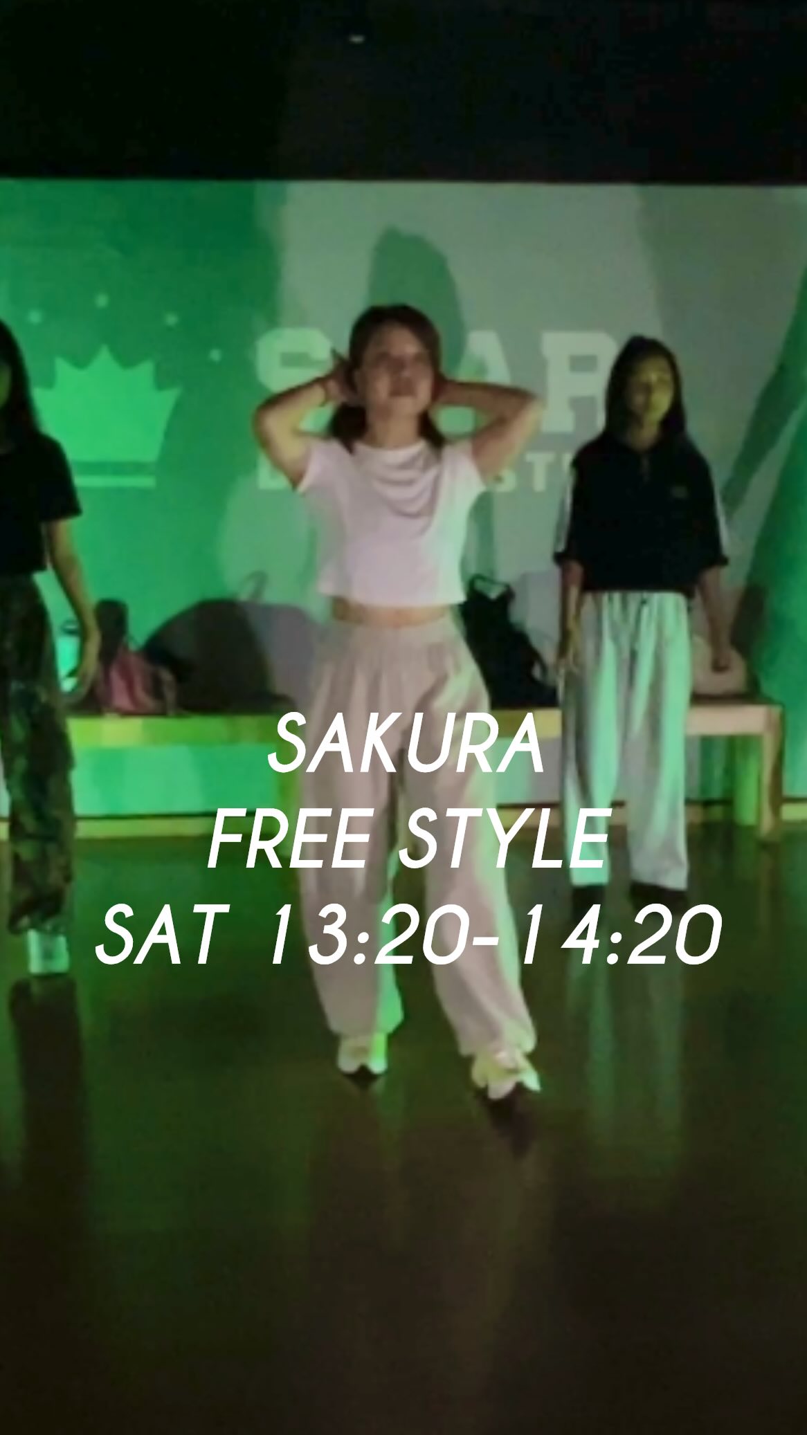 土曜13:20〜14:20
SAKURA
フリースタイルクラス
#stardancestudio #スターダンススタジオ #stardance #吹田ダンス #吹田キッズダンス