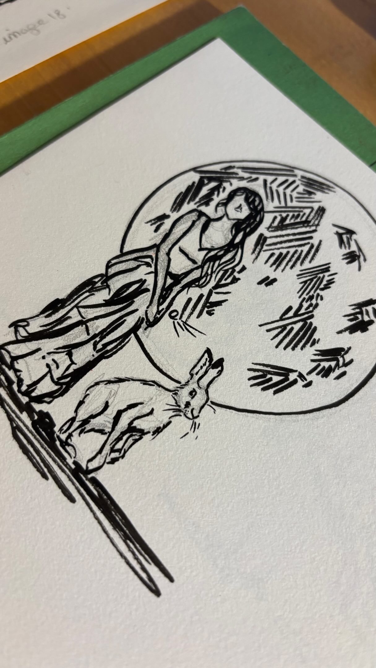 🐇 book illustrations sneak preview
Coming in 2027 with @penswordbooks @whiteowlbooks_
Illustrating on trains is definitely a test on how steady I can keep my hand, no shade to @lner !! 🚂
.
.
.
#art #illustrator #illustration #hare #train